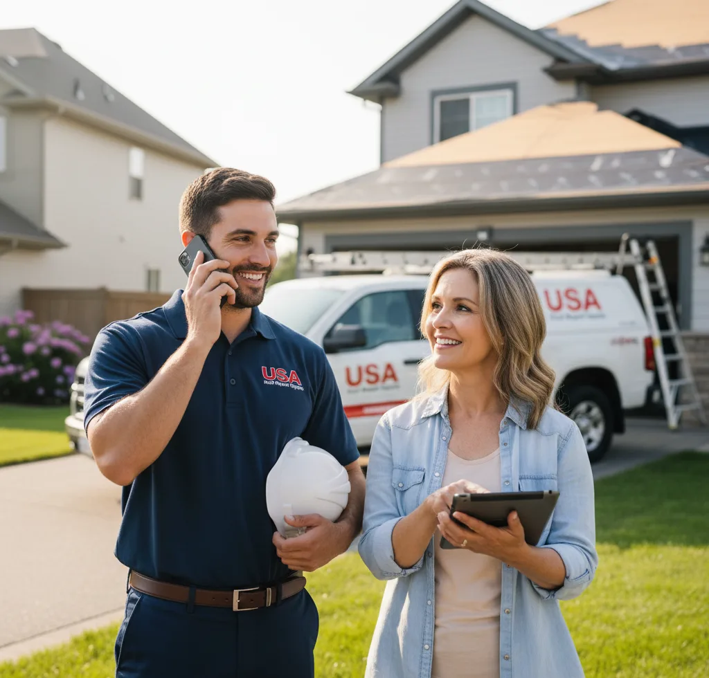 USA Roof Repair Experts customer support in Lake Geneva